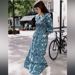 Pink City Prints Maxi Dress